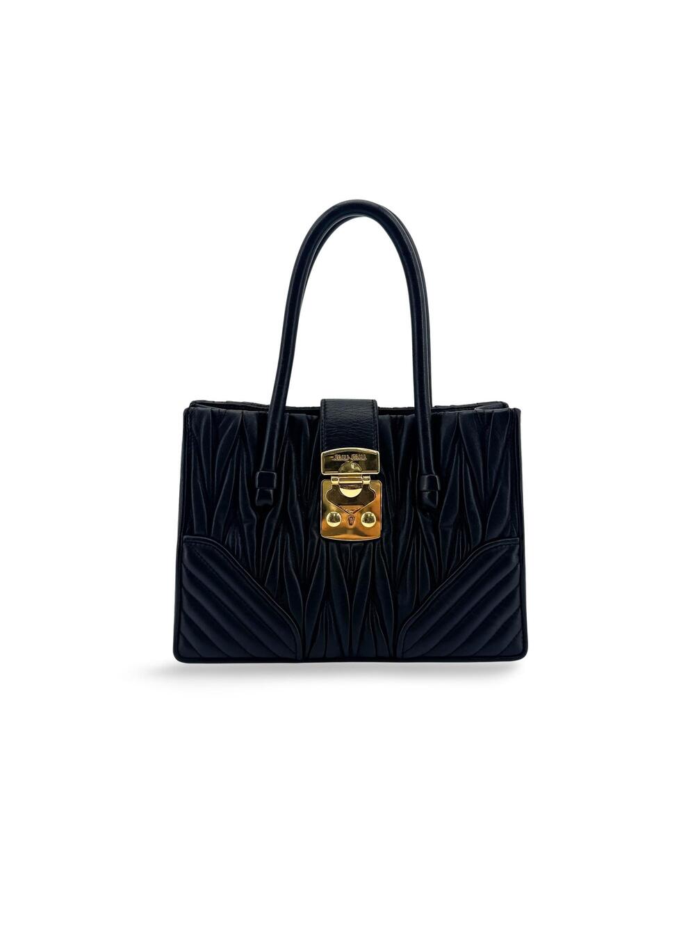 Miu Matelassé Napa Leather Confidential #352695F58B